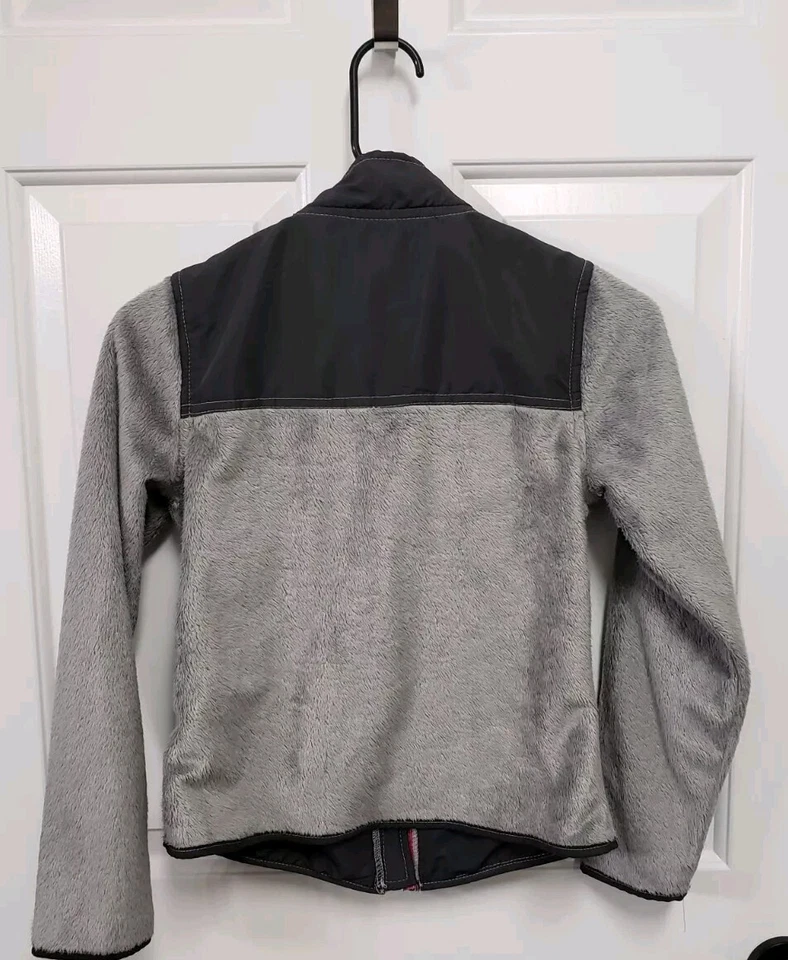 ME JANE искусственного меха Куртка Пальто куртка размер 12 серый Sport Spring мягкий - Изображение 3 из 3