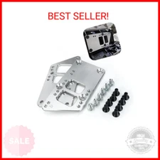 BAGARAATAN LS Swap Motor Mounts Adapter Plates,LS Conversion Adjustable Universa