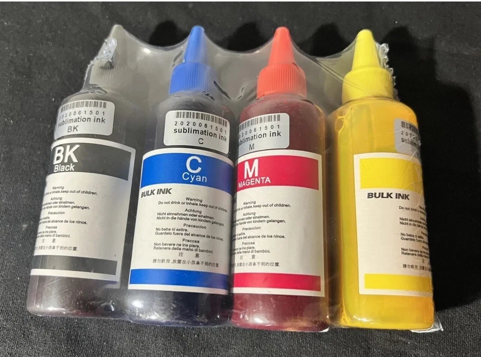 400ml Sublimation Ink for WF, XP Compatible With Epson Refillable Cartridge new - Image 2 of 3