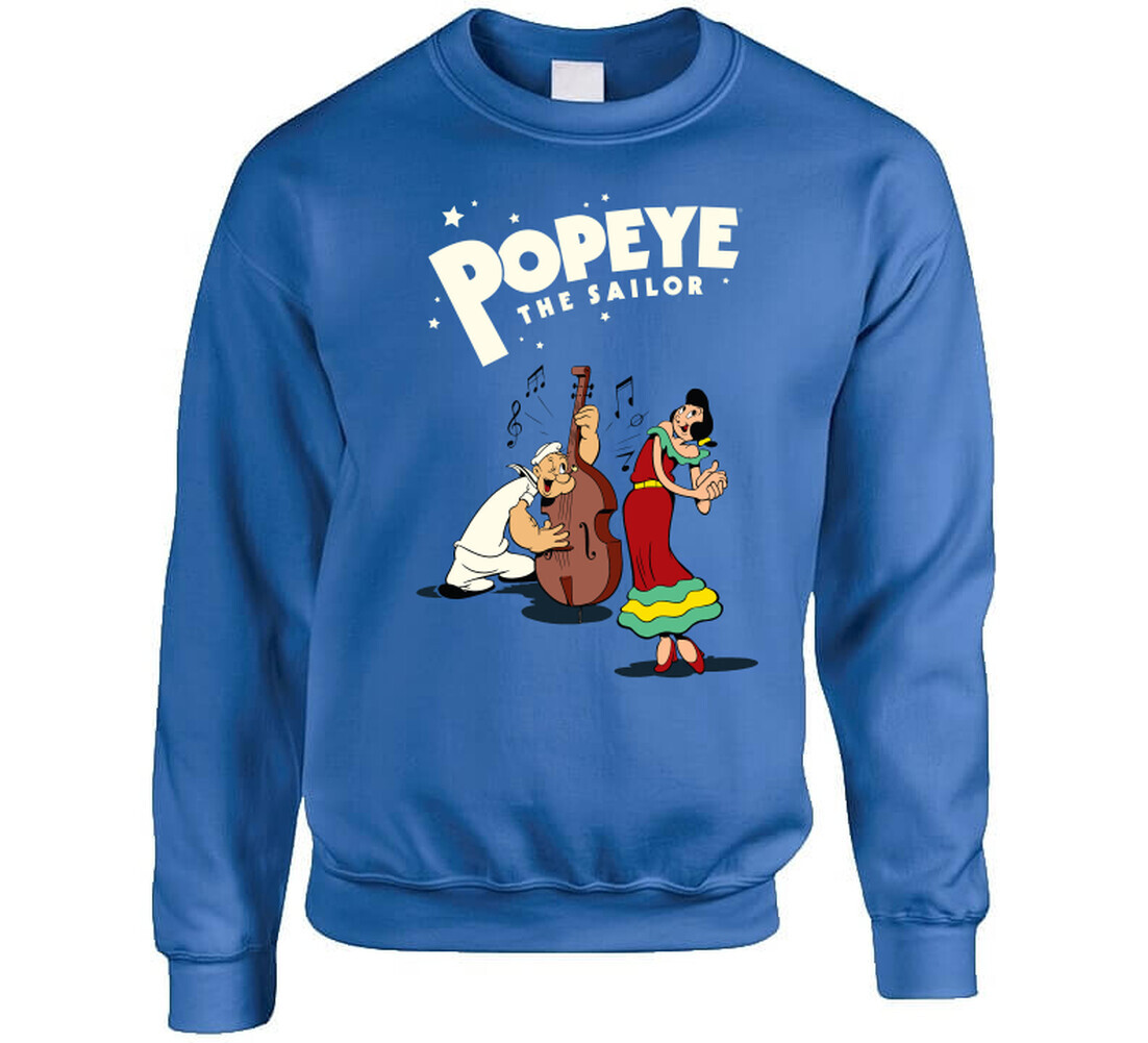 Popeye The Sailor And Olive Oyl Cartoon Characters T Shirt | eBay