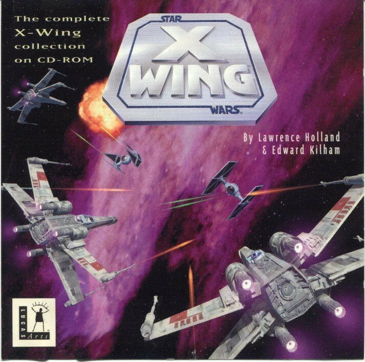 Star Wars X-Wing Collector's CD-ROM - vintage Mac - 1994 release complete