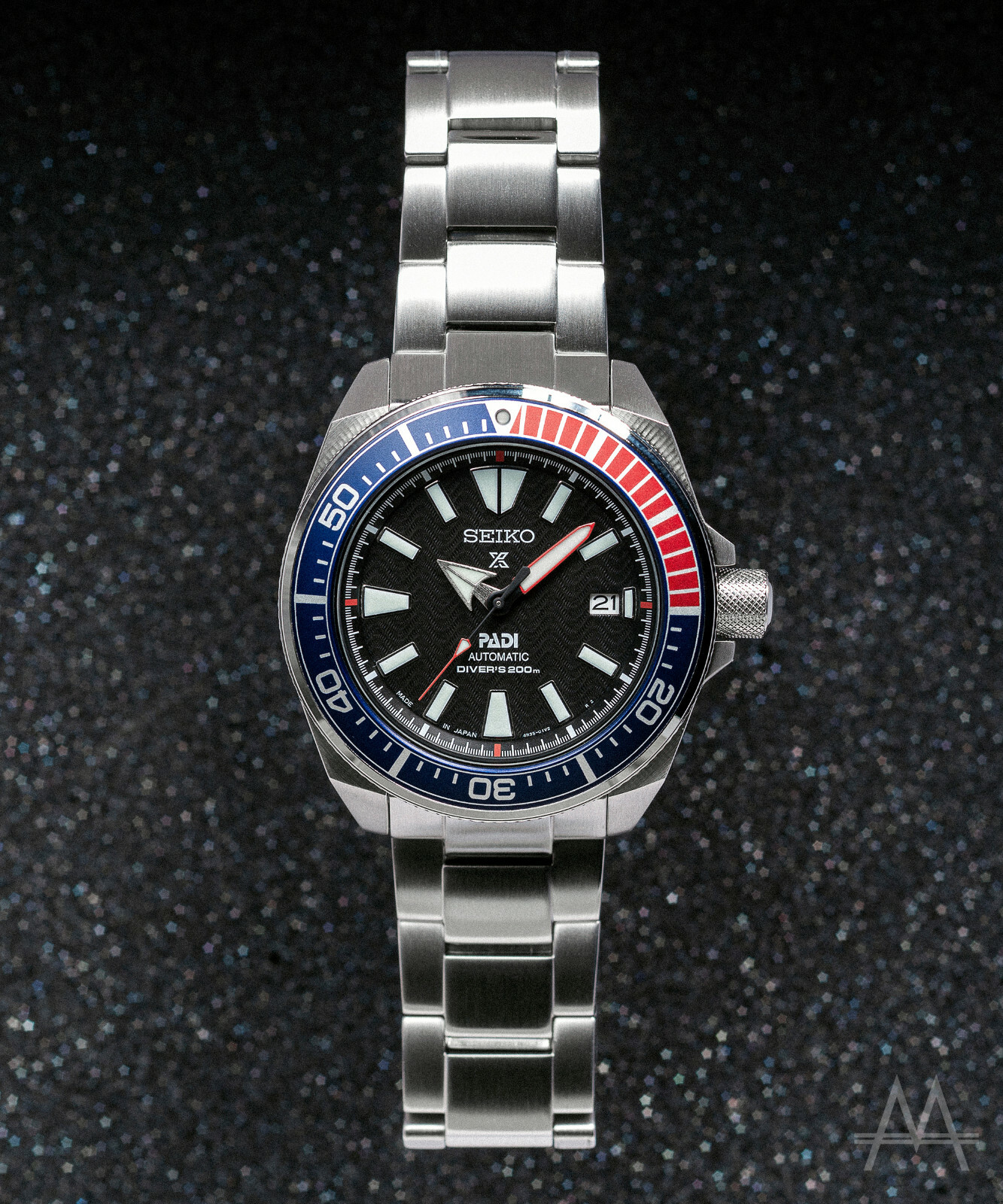 seiko padi divers watch