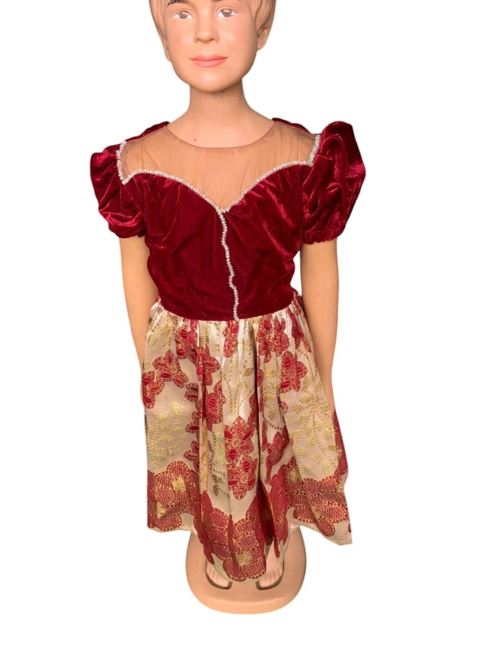 African Clothing For Kids/Brocade Dress For Kids /Party Clothes For Kids