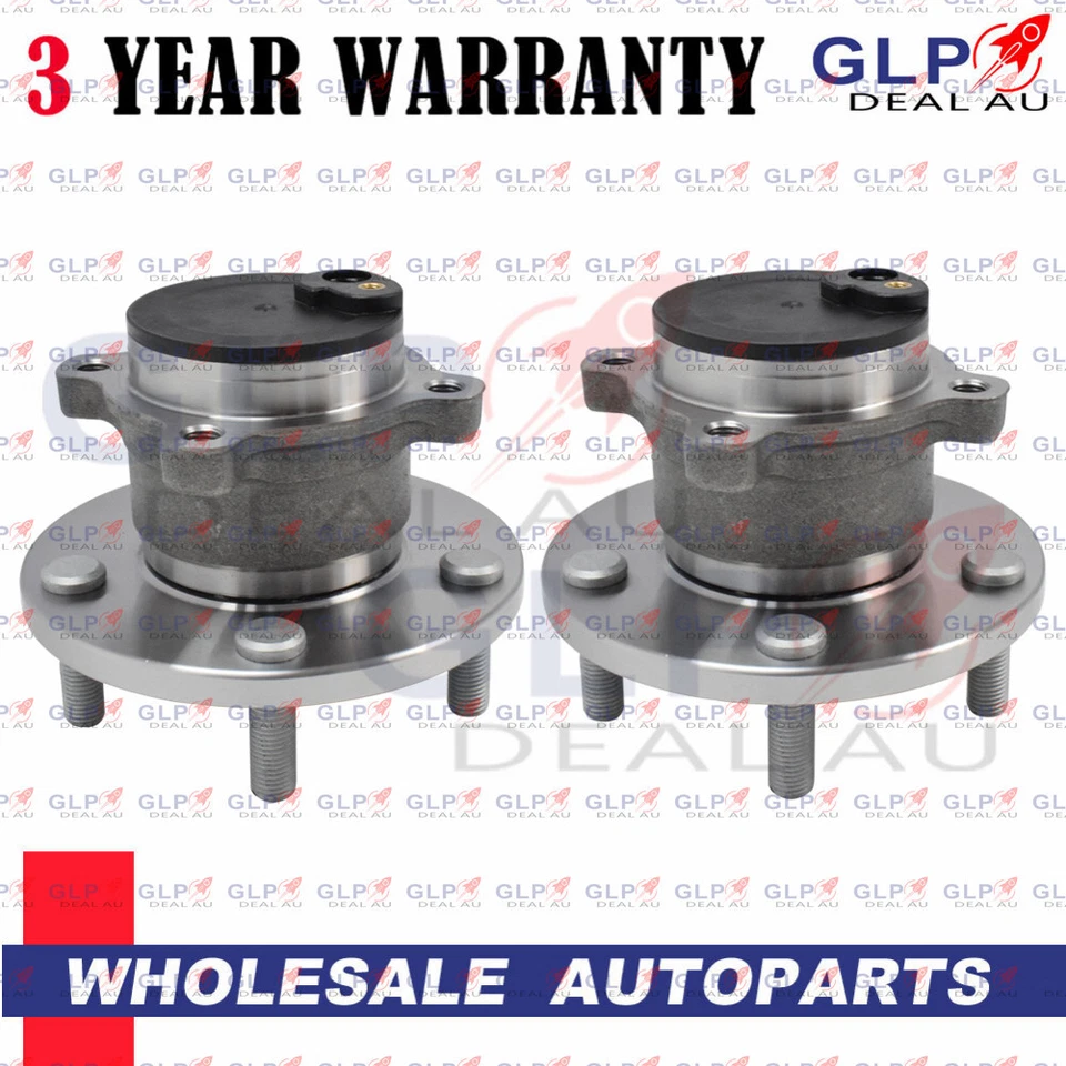 2PCS Rear Wheel Bearing Hub With ABS For 2003-2014 Mazda 3 BK BL Inc MPS & SP23 - image 4 of 4