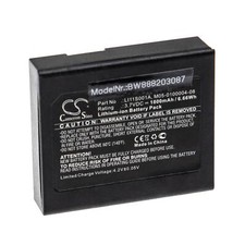 Batterie remplace Mindray 022-000008-00, M05-0100004-08, LI11S001A 1800mAh 3,7V