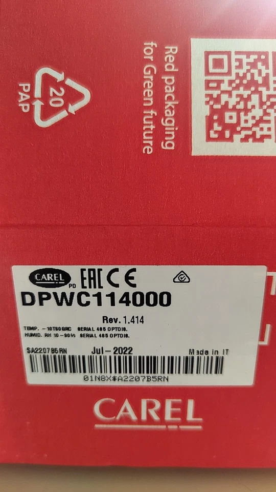 Carel DPWC114000 Temperature Sensor - Immagine 3 di 3