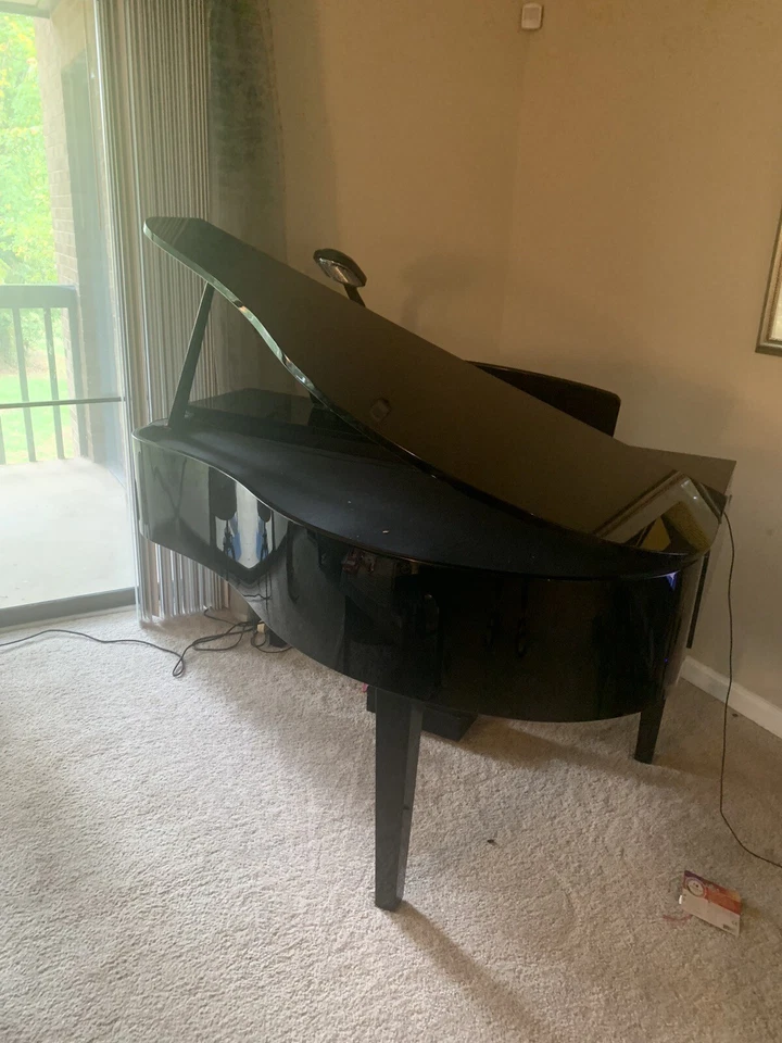 Yamaha Clavicord CLP-465 GP Electric Piano Mpn UCRZ01018 - Image 4 of 4