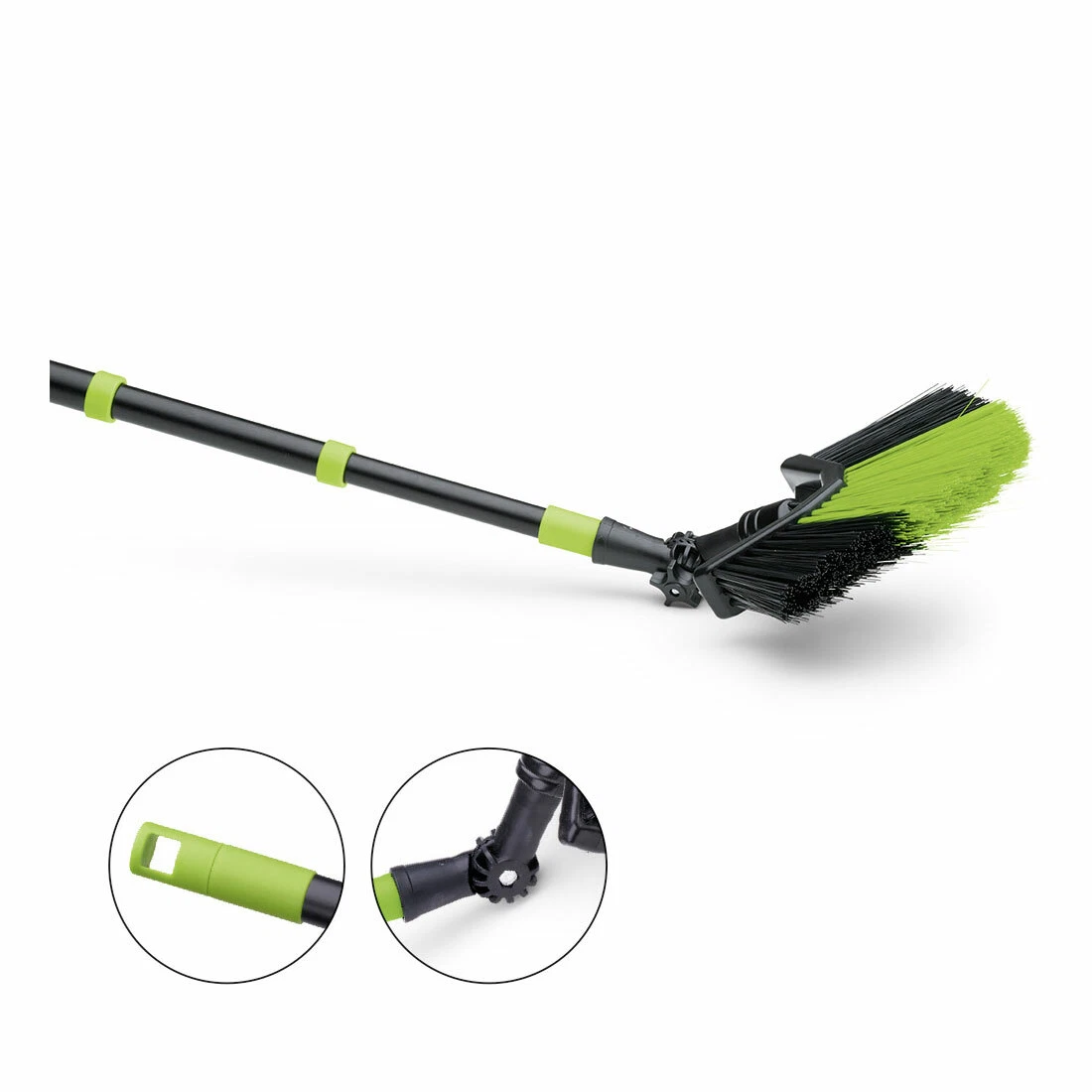 KADAX Scopa Stradale Con Bordo Antigraffio 2 In 1 Scopa Stradale Scopa Industriale Con Manico Lungo In Legno Scopa Stradale In Plastica 40 Cm 82129326 - Foto 14