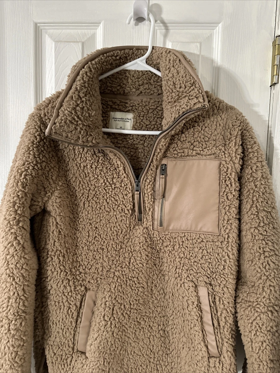 Abercrombie top fleece jacket