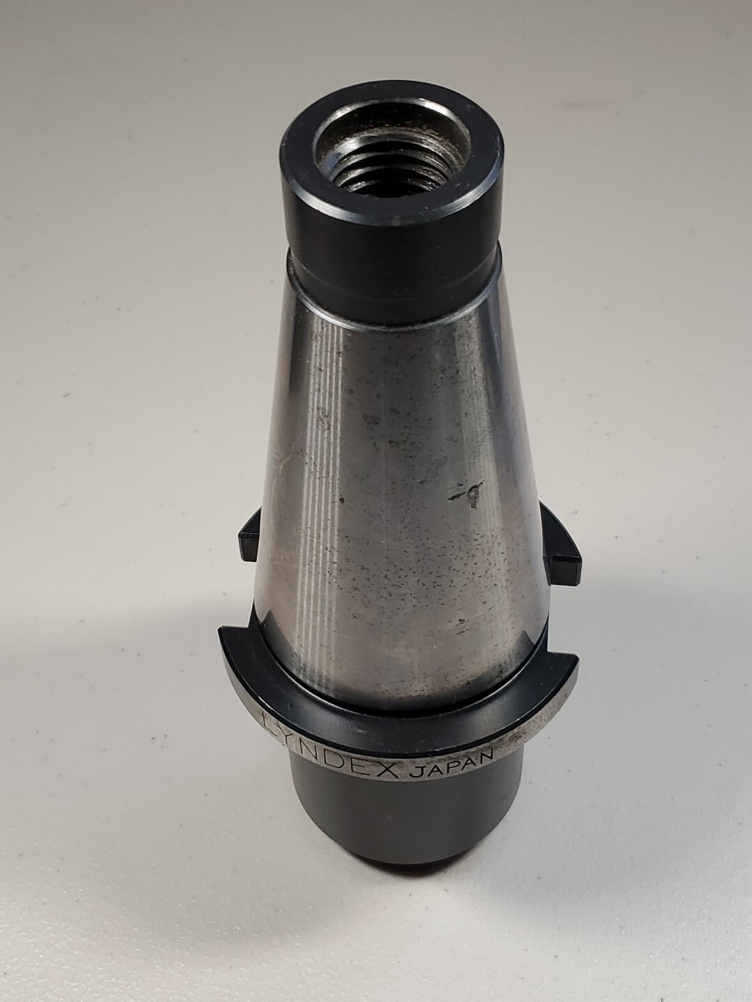 LYNDEX END MILL TOOL HOLDER 50 TAPER NMTB 11/4" WELDON SHANK 31/2