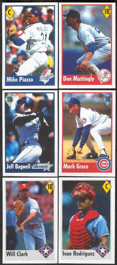 Ivan Rodriguez #28 1995 Panini sticker