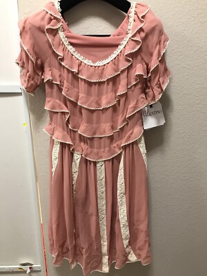 Brand New Red Valentino Women Lace Silk Dress Size 44 | eBay
