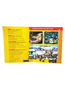 LEGO Agents 8631 Jetpack Pursuit Instruction Manual ONLY