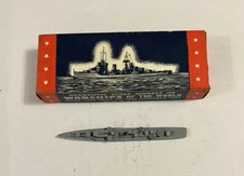 military model ship US Destroyer Sumner Class 1:1200 Authenticast Vintage E1