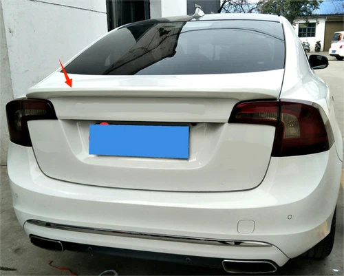 ABS Factory Style Rear Trunk Spoiler Wing For 2011-2019 VOLVO S60 Sedan Unpaint - Picture 4 of 10
