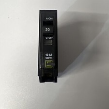 SQUARE D QO120 20 AMP 1 POLE CIRCUIT BREAKER 120/240 VOLT