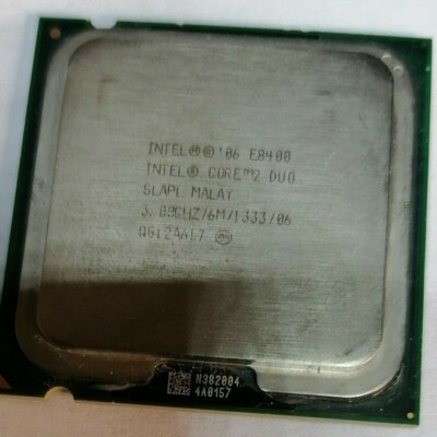 INTEL Core 2 Duo E8400  2x3GHz  Sockel LGA 775  6MB Cache Dual CPU Prozessor