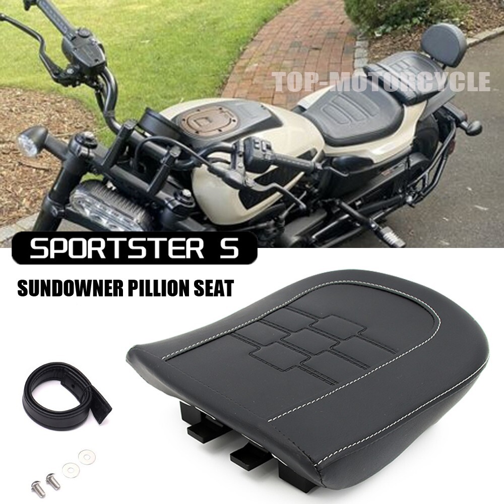 Sundowner Pillion Seat Passenger Solo Seats Fit For Harley