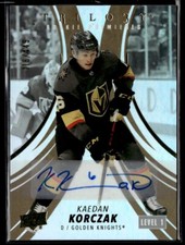2022-23 Trilogy auto Level 1 Kaedan Korczak /449 #127 SM@JFC1