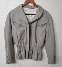 Mondi Womens Khaki Pink Zippered Jacket Germany Size 36
