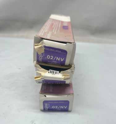 Lot of 3 - L'Oreal Majirel Glow .02/NV Light Permanent Hair Color, Boxes Damaged