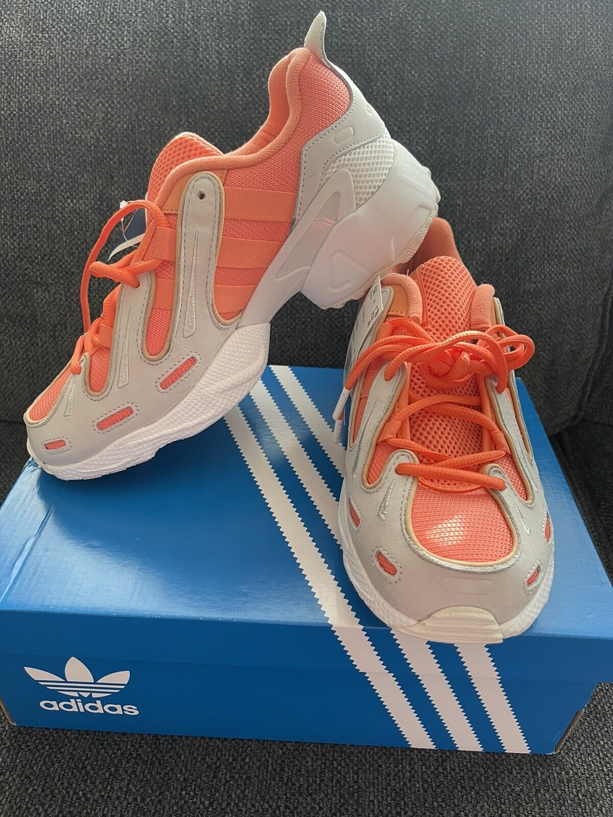 NEW - Adidas Gazelle Semi Coral Sneakers, W Size 8/ M | eBay