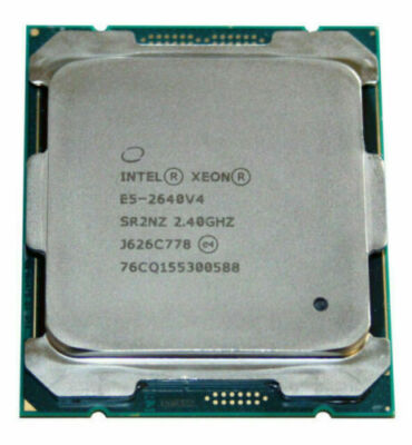 Lot of 4 Intel Xeon E5-2640v4 2.40ghz Ten-10-core CPU Processor SR2NZ