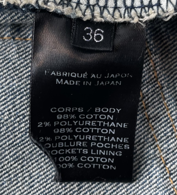 Balmain Light Blue Wash Distressed Biker Jeans 31 32 Made in Balmain Light Blue Wash Distressed Biker Jeans 31 32 Made in