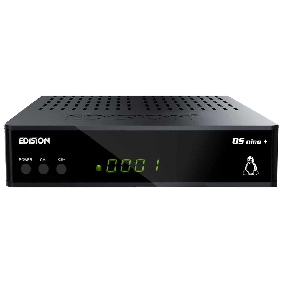 Edision OS Nino+ 1x DVB-S2 1xDVB-C/T2 Full HD E2 Linux H.265 Combo Wifi Receiver - Bild 2 von 4