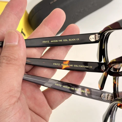 MOSCOT FRITZ Brillengestell Herren Mode Quadratisches Gestell Platte Sonnenbrille Damen - Bild 8 von 18