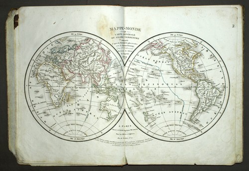 DELAMARCHE, ATLAS DE LA GEOGRAPHIE ANCIENNE DU MOYEN AGE ET MODERNE 1835 old map - Photo 1/8