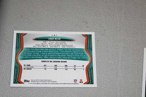 2013 Topps Football Card Complete Finish Fill Your List Set U-Pick #1-220** - Picture 284 of 446