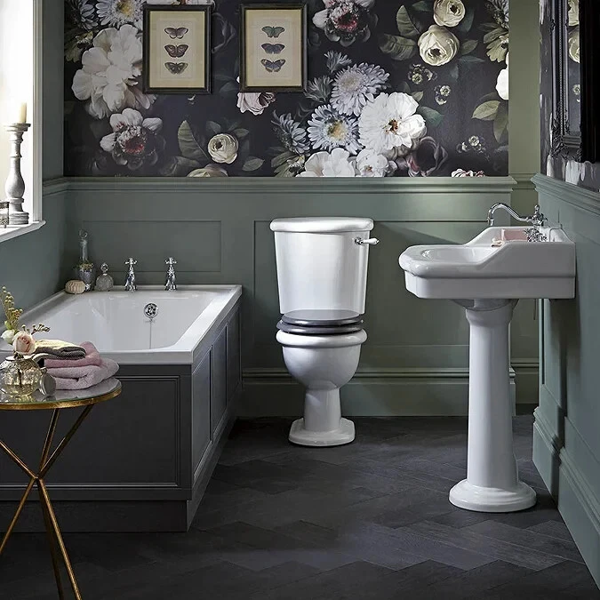 Heritage Victoria 65cm 3TH Basin White *basin only* (c5394) - Image 4 of 4