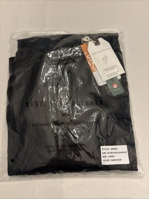 WESTON JON BOUCHER NEO MOCK NECK QUARTER ZIP BRAND NEW LARGE DARK STAR OG