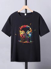 Men's Printed Short-sleeved T-shirt