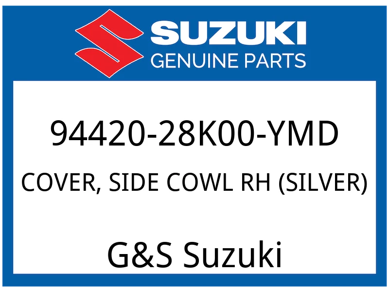 COVER, SIDE COWL RH (SILVER)