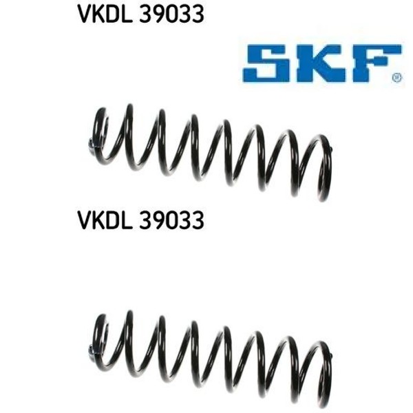 2X Fahrwerksfeder SKF VKDL39033 2 Federn Satz Federnsatz FüR Mercedes-Benz-image