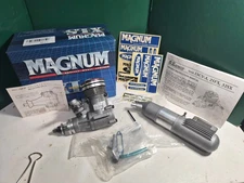 Model Airplane Engine Magnum XLS 52 RC Engine with Muffler