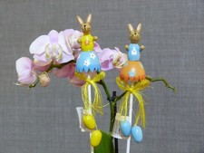 Osterstecker SCHULTE Oster Hasen Blumenstecker HOLZ Gartenstecker Frühlingsdeko