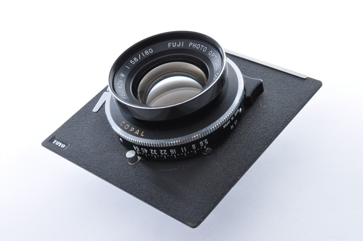 Exc+5] Fujifilm Fuji FUJINON W 180mm f5.6 Large Format Lens Copal