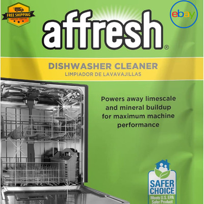Affresh Dishwasher Cleaner 6 Tablets Removes Limescale Odor Residue Deep Clean