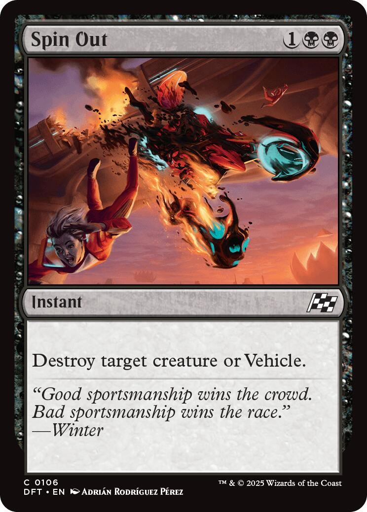 Spin Out - 106 - NM - Aetherdrift - MTG