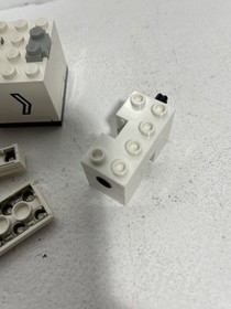 Vintage LEGO 6990 Monorail Motor 9V Box Part Rack Winder + Small Pieces Untested