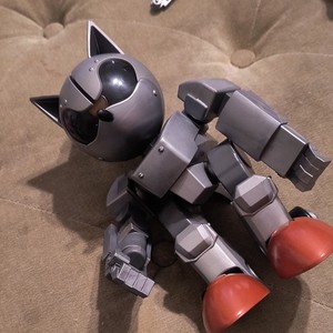 Mighty Jaxx XXRAY Plus Robotech Robot Figure Gray with Red Feet