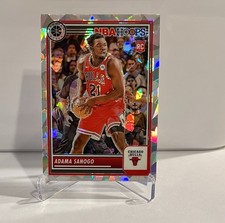 2023-24 Hoops Premium Stock Bulls Adama Sanogo Silver Ice Prizm Rookie RC #47