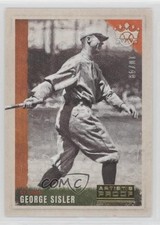 2022 Panini Diamond Kings Artist Proof Gold 10/49 George Sisler #20 HOF 0l2