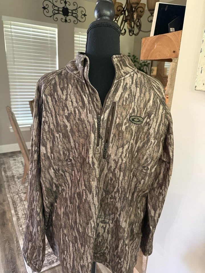 Camisa Drake Mossy Oak Bottomland No Típica, Talla XXL Foto 3 de 4