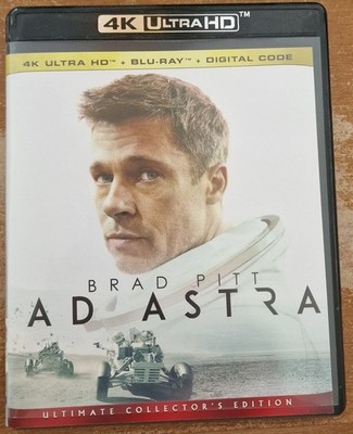 Ad Astra - 4K Ultra HD - (Brad Pitt) + BluRay - Free Postage