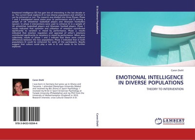 EMOTIONAL INTELLIGENCE IN DIVERSE POPULATIONS | THEORY TO INTERVENTION | Diehl