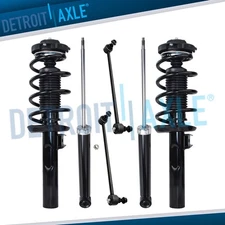 Front Struts Rear Shocks Sway Bars for Jetta Golf Passat Rabbit CC A3 Quattro